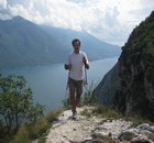 Photo nordic walking at Lake Garda 3